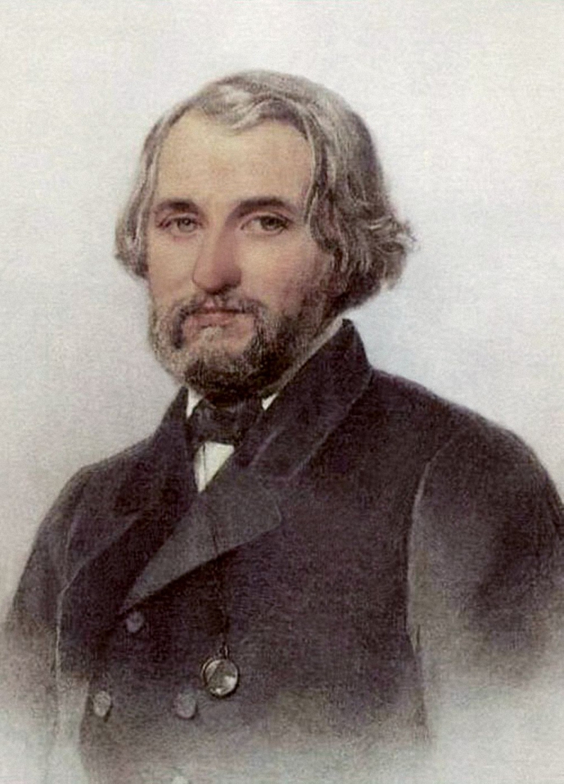 3. Иван Тургенев. 1857. А. Никитин