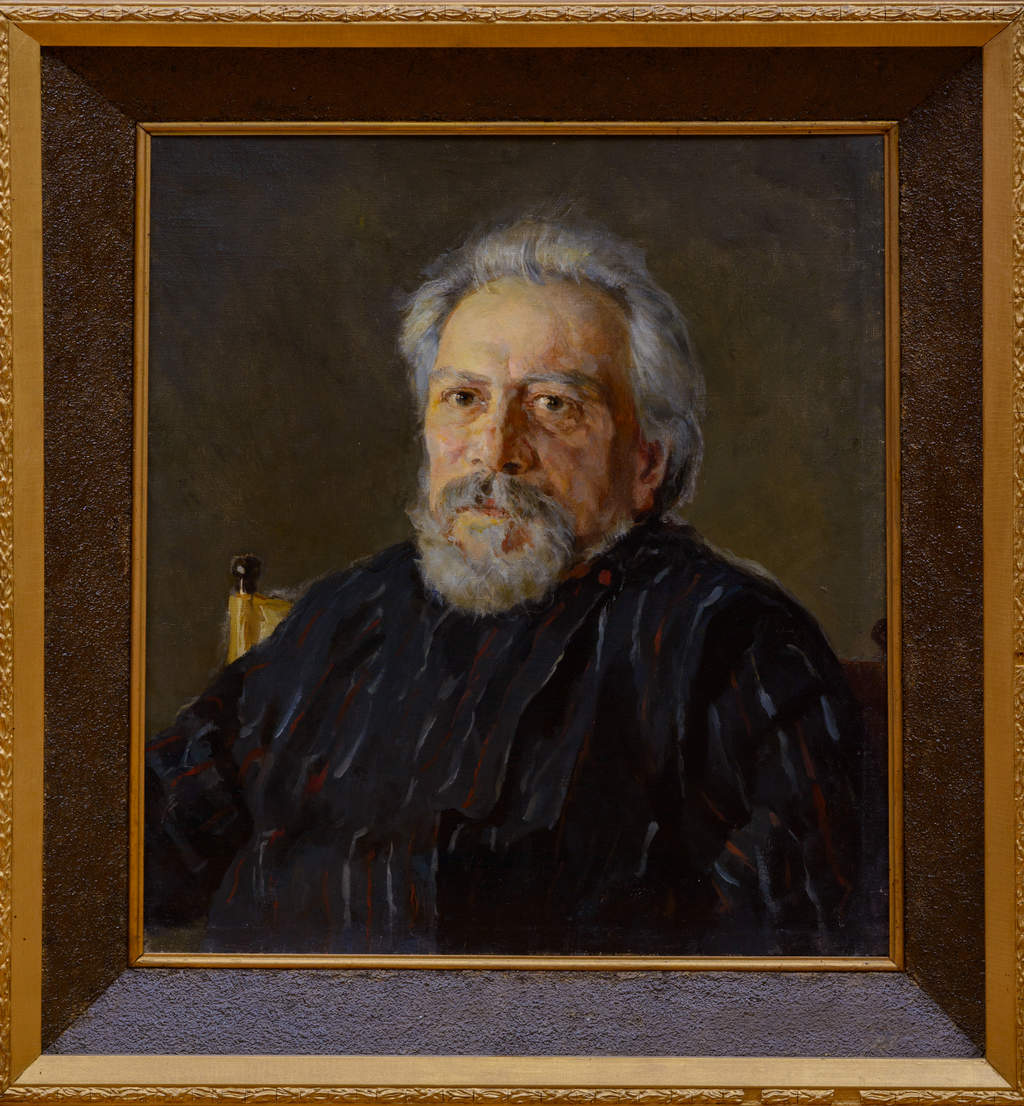 Портрет Лескова в Третьяковской галерее