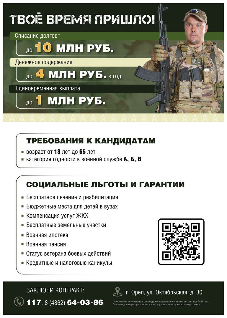 Служить – это почётно!