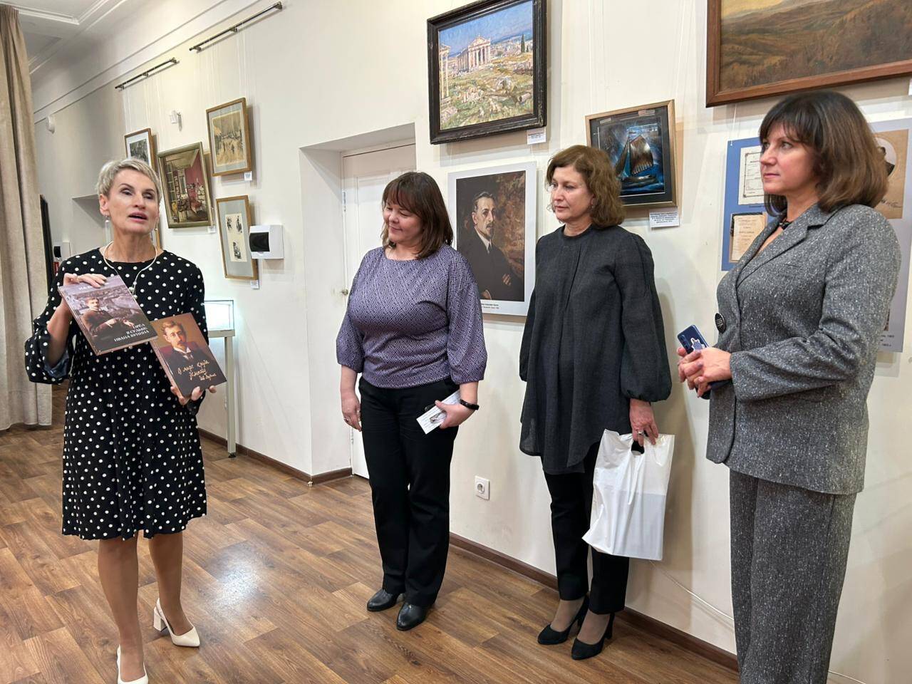 Открытие выставки в Саратове