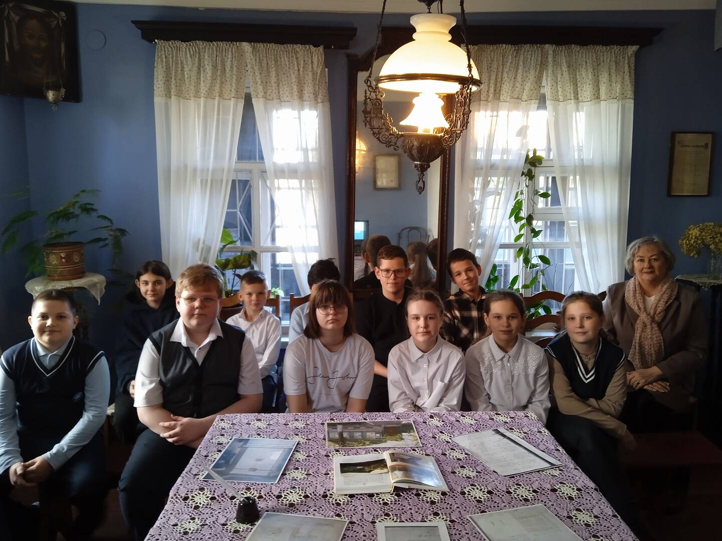 Заседание литературно-исторического клуба «МАЛАЯ РОДИНА БОЛЬШОГО ПИСАТЕЛЯ»